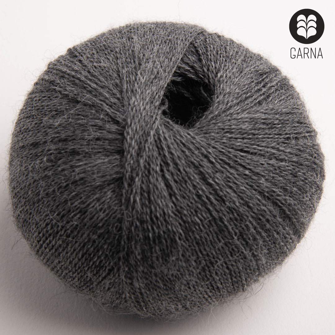GARNA Alba Babyalpaka: 165 Grå