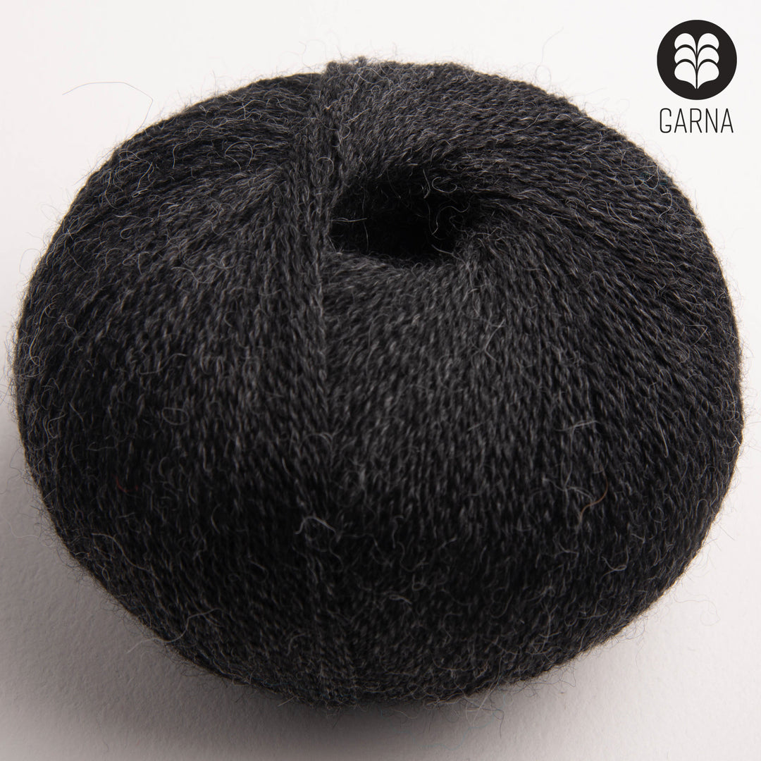 GARNA Alba Babyalpaka: 182 Mørkegrå