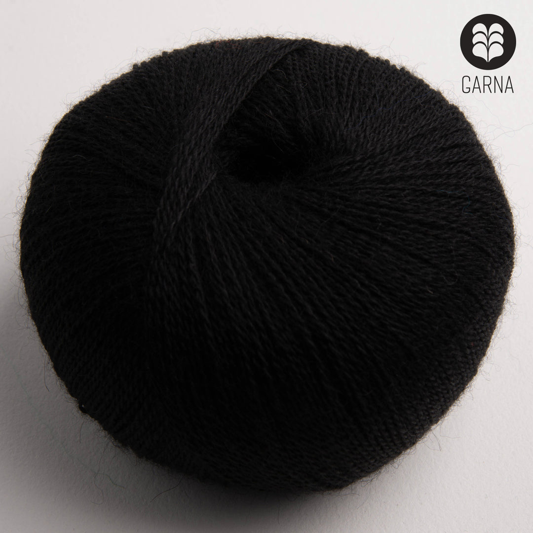 GARNA Alba Babyalpaka: 199 Sort