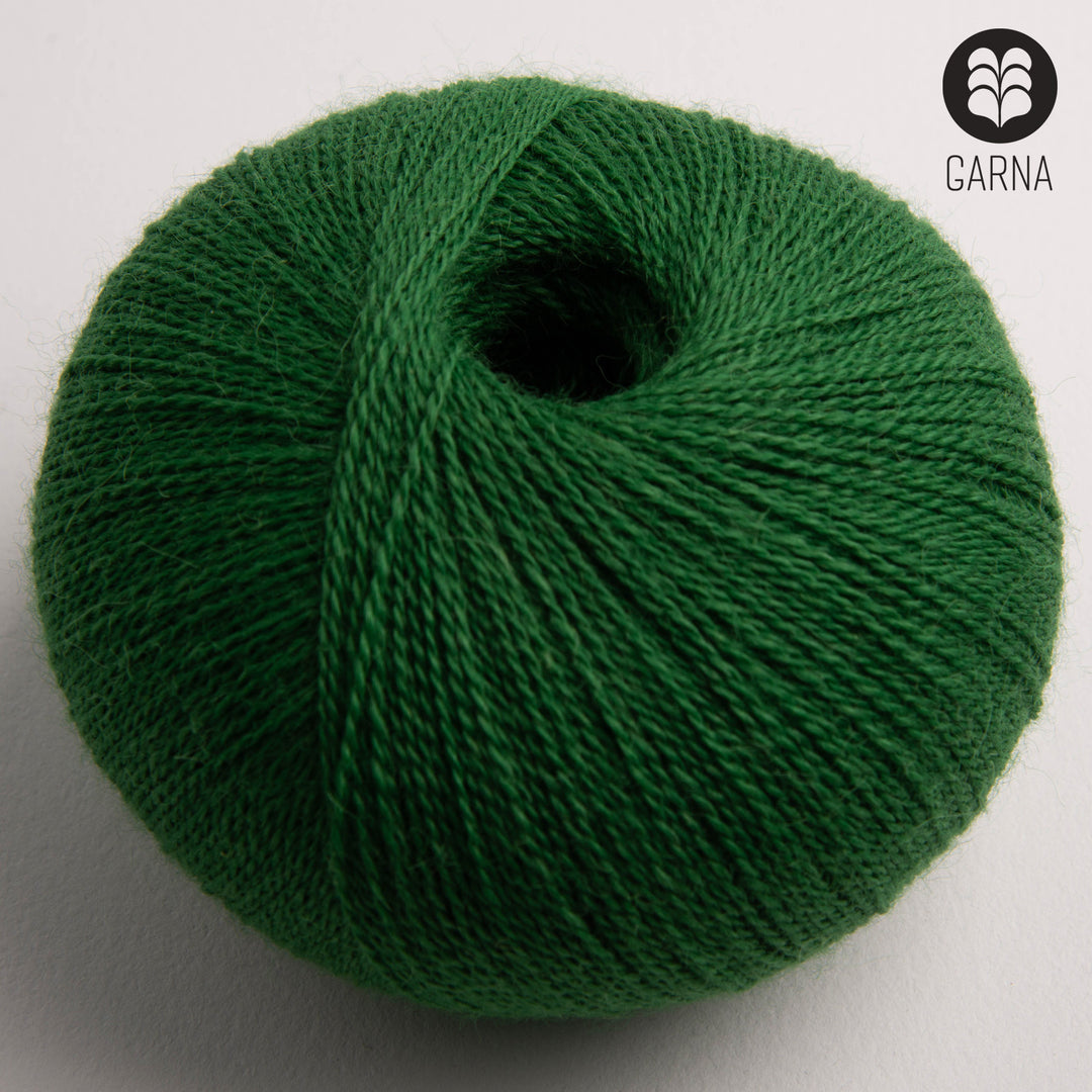 GARNA Alba Babyalpaka: 538 Mørke grøn