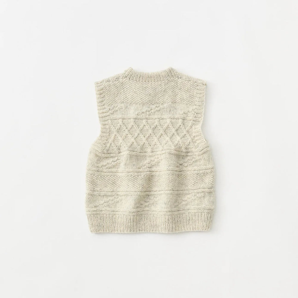 Noah Vest SKALL - Garnpaket (ohne Muster) Kaschmir