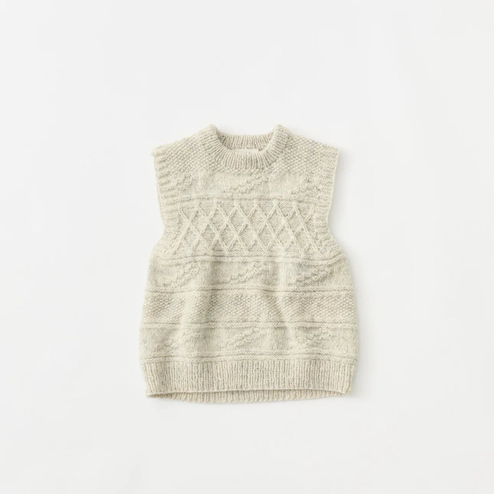 Noah Vest SKALL - Garnpaket (ohne Muster) Kaschmir