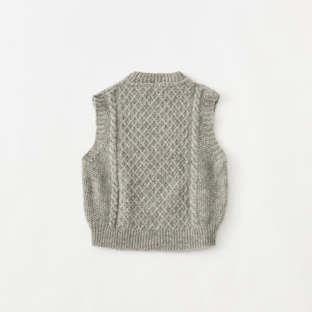 Oda Vest SKALL - Garnpaket (ohne Muster) Kaschmir