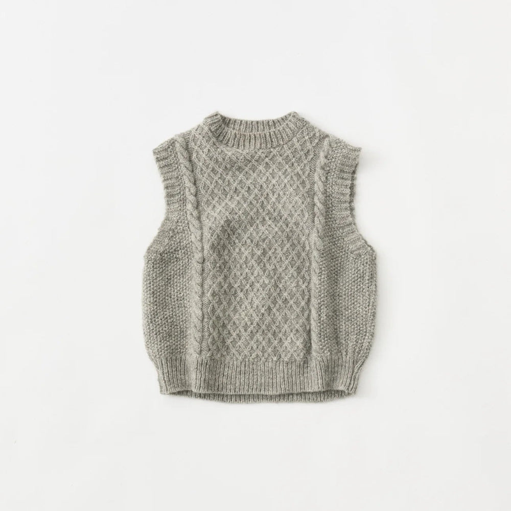 Oda Vest SKALL - Garnpaket (ohne Muster) Kaschmir