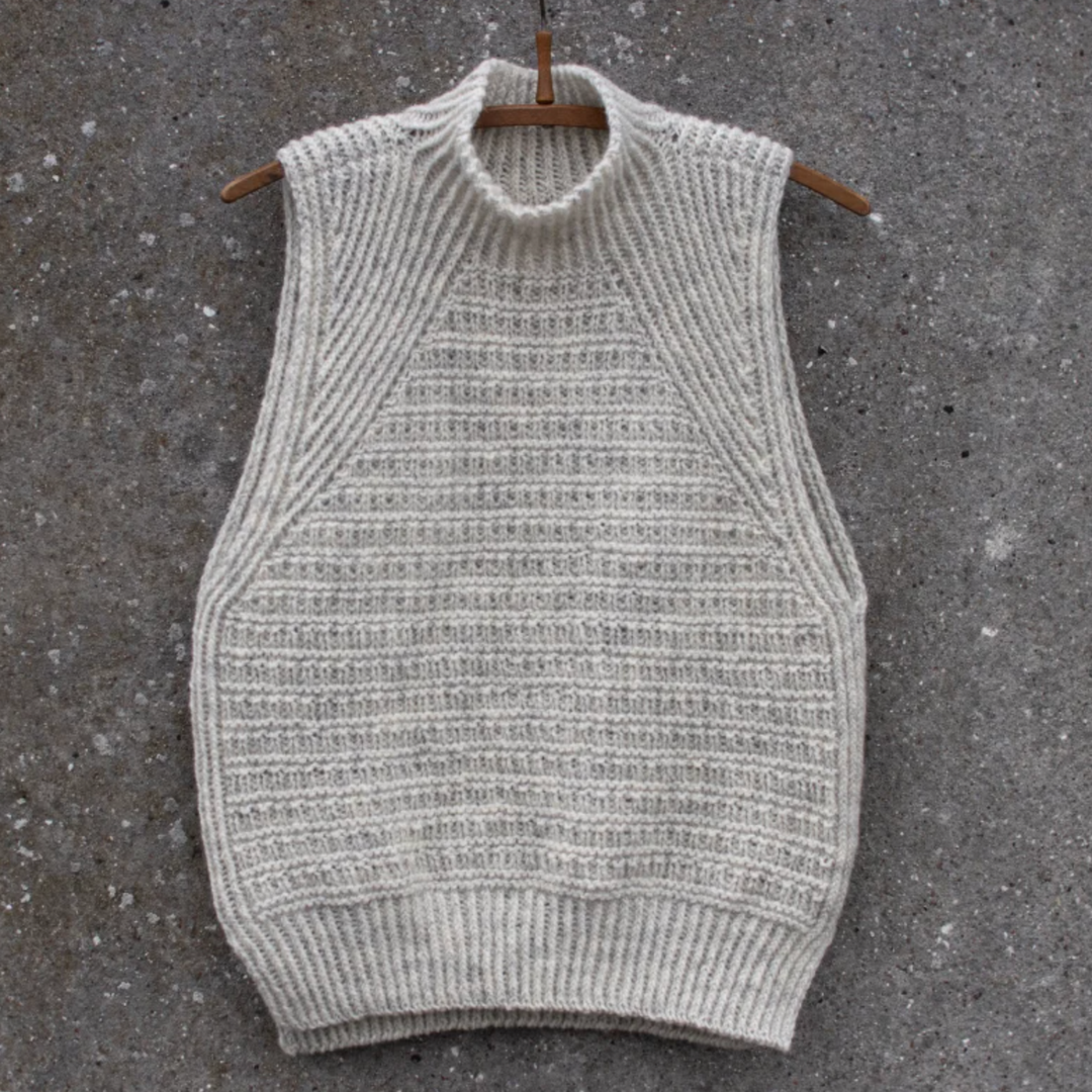 SLANTING SLIPOVER Anne Ventzel – Garnset (ohne Anleitung) Seidenmohair
