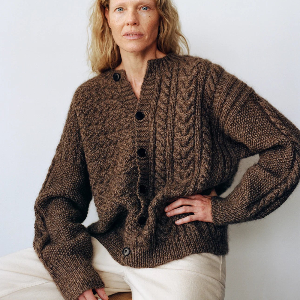 Ingeborg Cardigan SKALL - Garnpaket (ohne Anleitung)