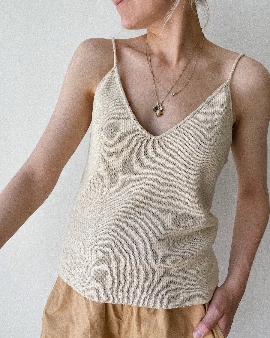 Kumulus Top PetiteKnit - Strickpaket Edda Kaschmir