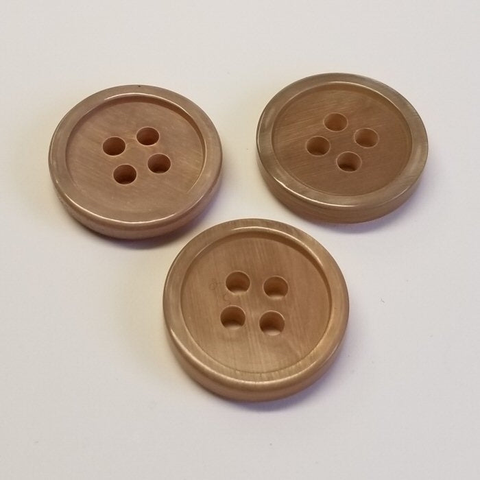 Perlhorn Büffelhornknopf 62 : Latte – 17 mm