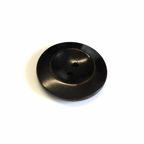 Büffelhornknopf 104 : Schwarz – 23 mm