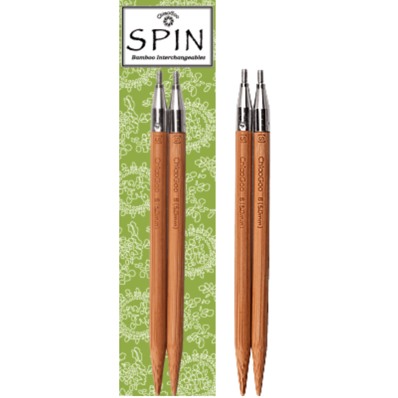ChiaoGoo - Spin Bamboo Spitzen⎟13 cm / 9,00 mm