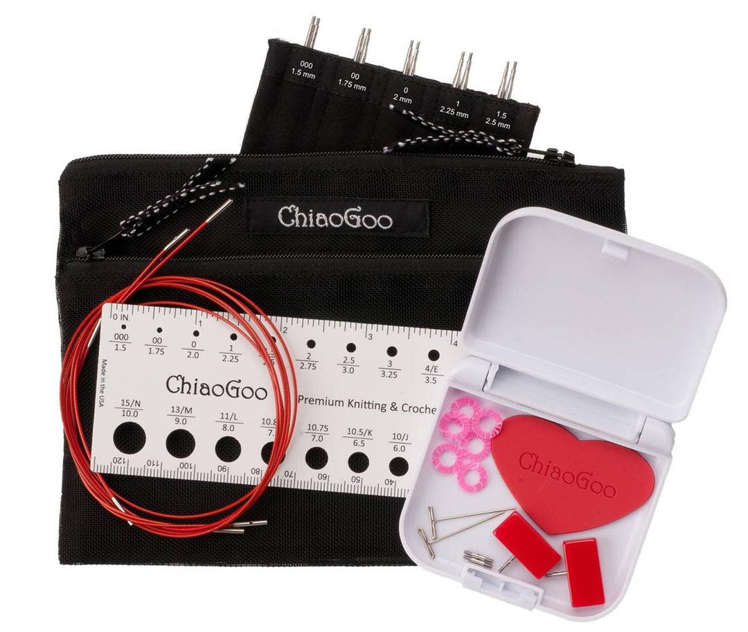 ChiaoGoo - TWIST SS Lace Nadelset⎟ Mini / 13 cm
