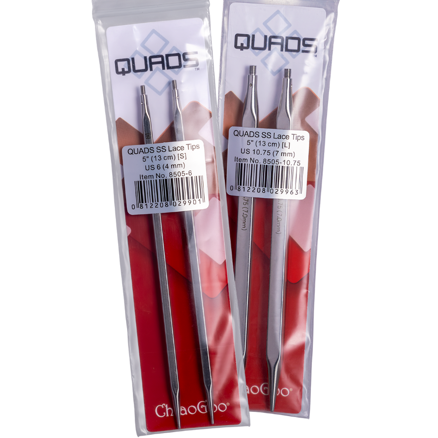 QUADS SS Lace Stricknadelspitzen