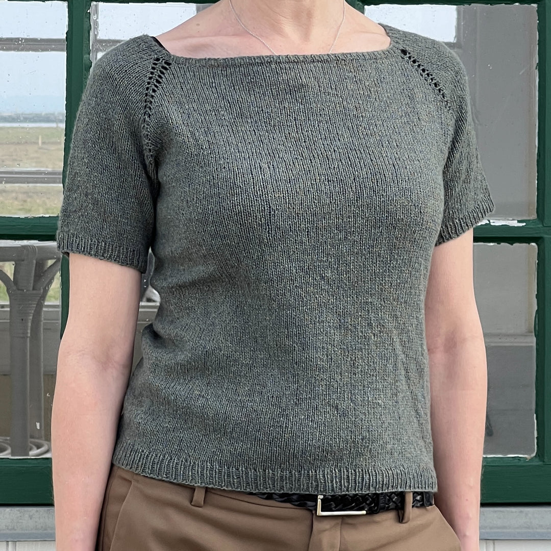 ALVA Tee GARNA - Strickset einfarbig
