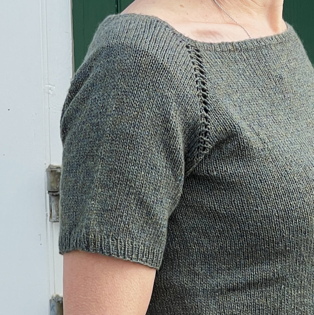 ALVA Tee GARNA - Strickset einfarbig
