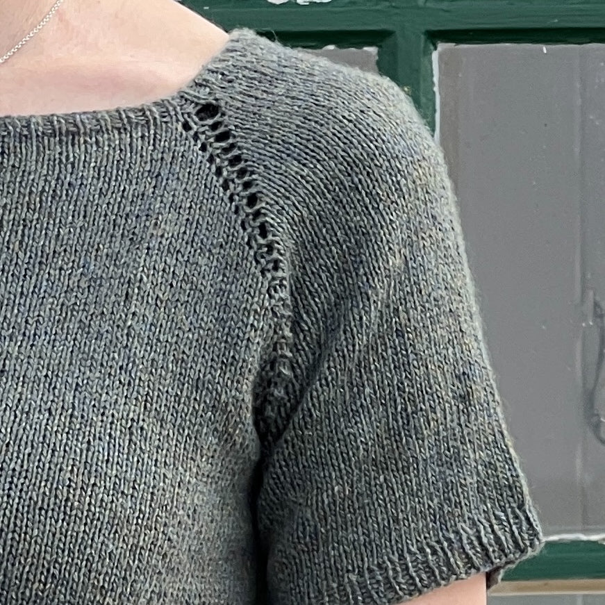 ALVA Tee GARNA - Strickset einfarbig