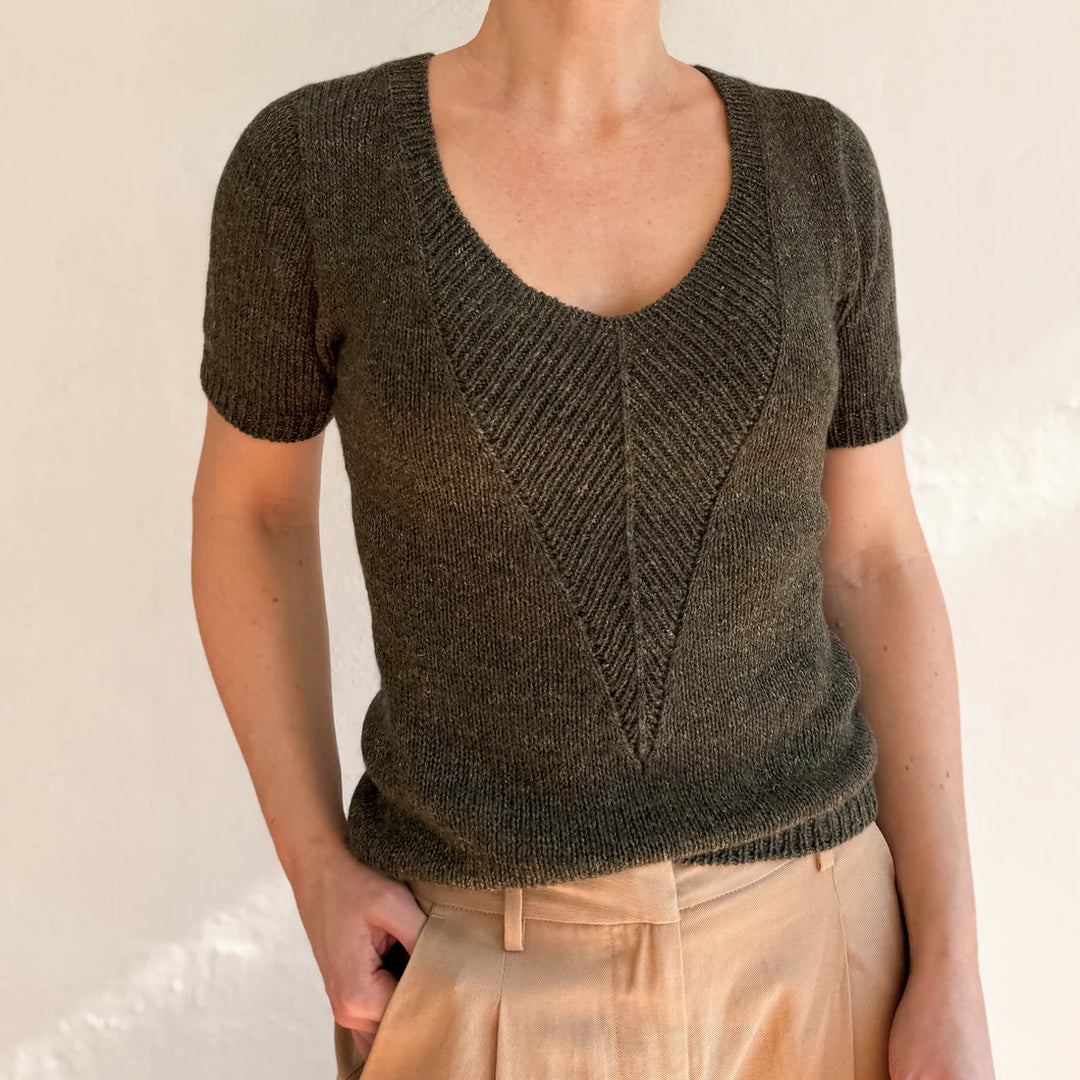 Arrow Tee Odd Row - Garnset (ohne Anleitung) Kaschmir