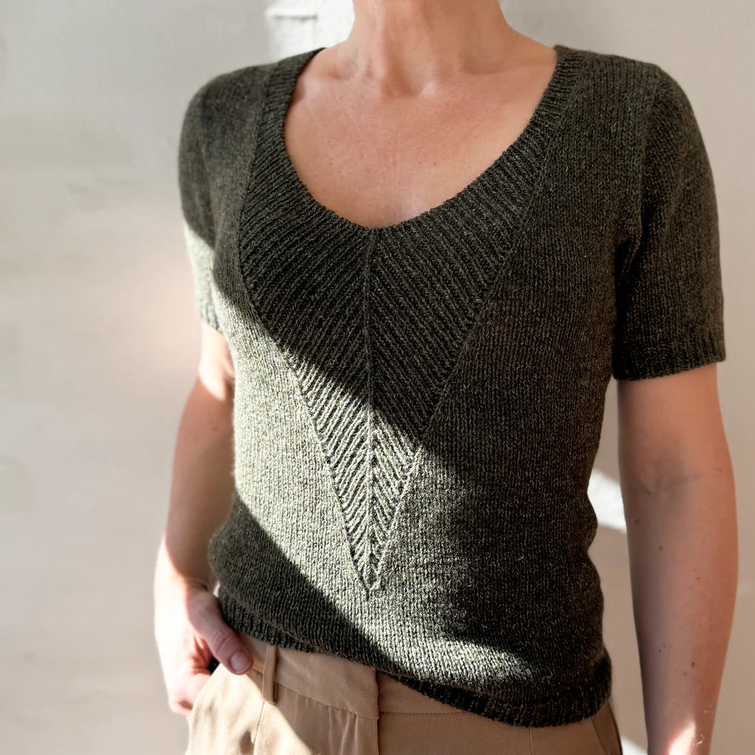 Arrow Tee Odd Row - Garnset (ohne Anleitung) Kaschmir