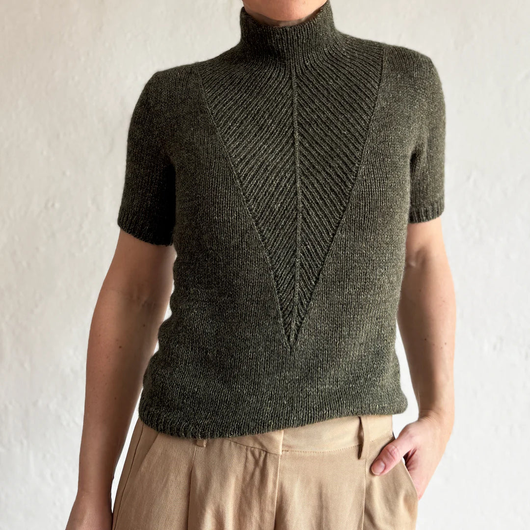 Arrow Tee Odd Row - Garnset (ohne Anleitung) Kaschmir