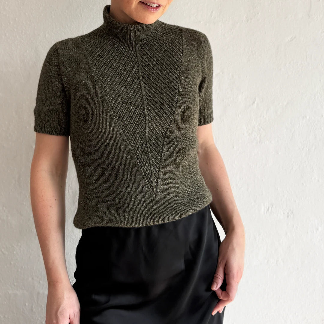 Arrow Tee Odd Row - Garnset (ohne Anleitung) Kaschmir
