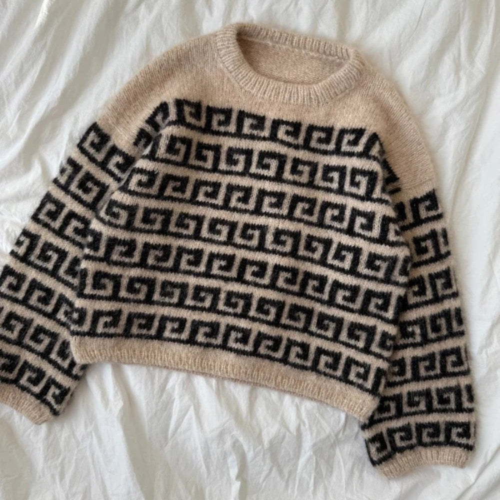 Athene Sweater PetiteKnit - Strickset Baby Suri Alpaka
