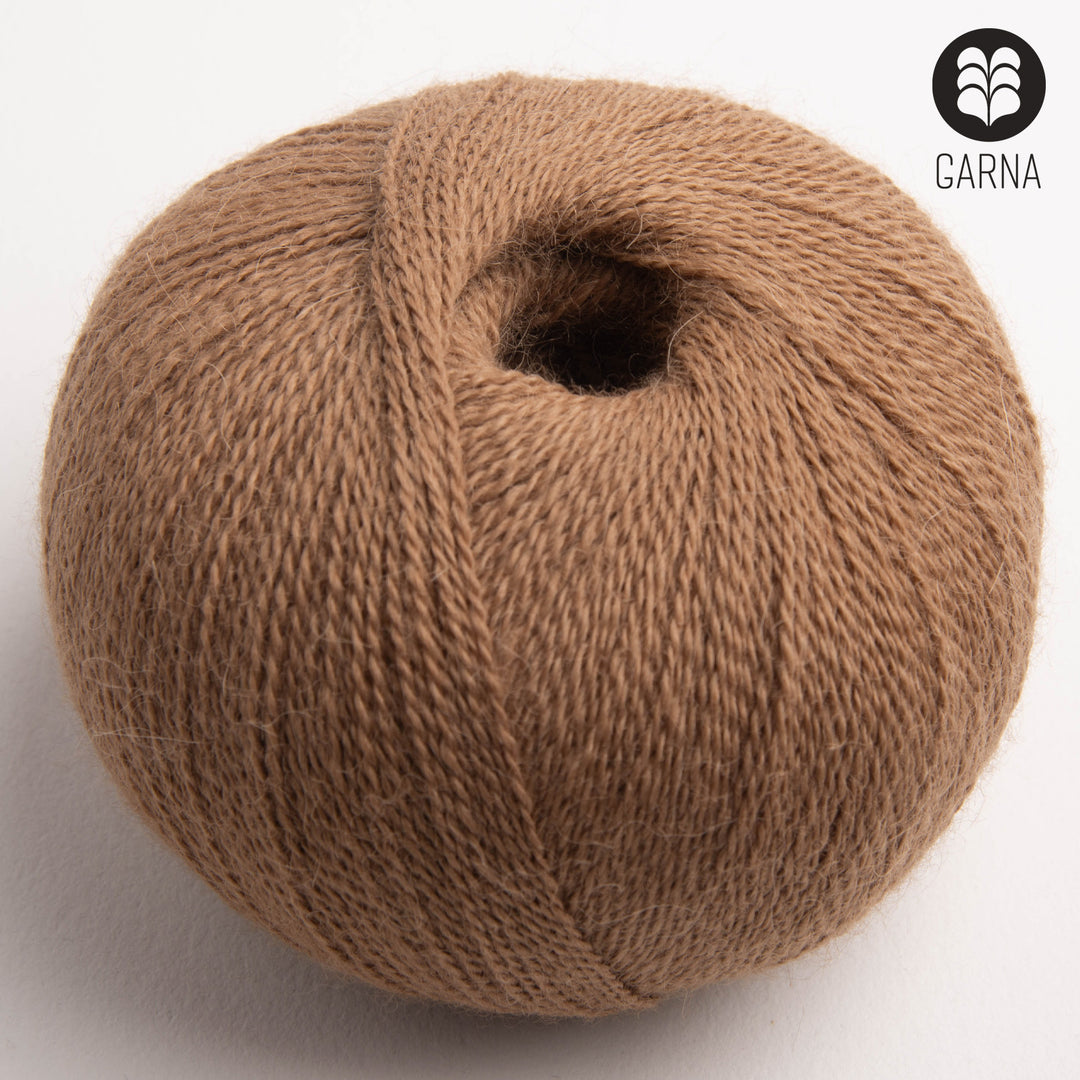 GARNA Alba Babyalpaka: 228 Karamel brun