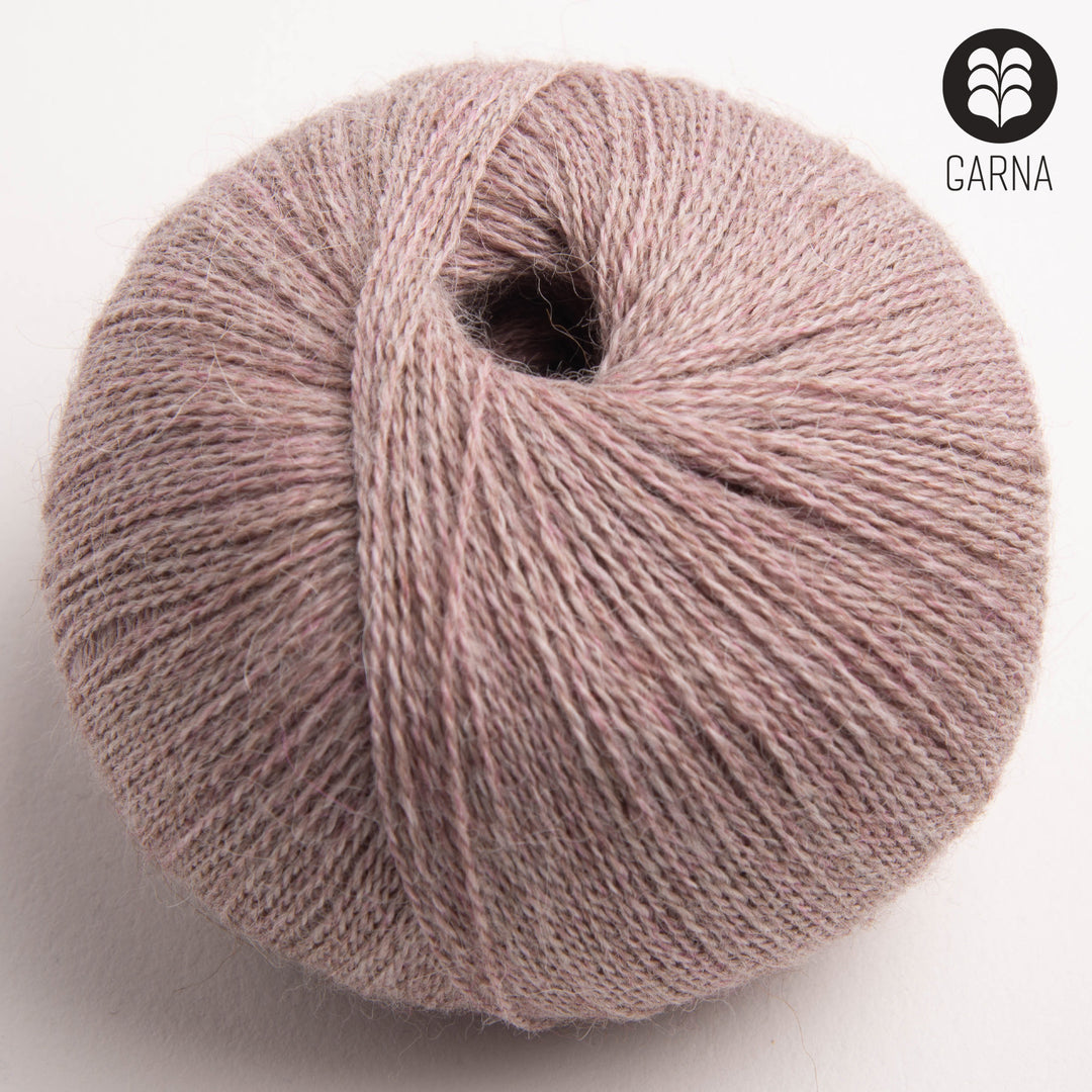 GARNA Alba Babyalpaka: 331 Meleret rosa