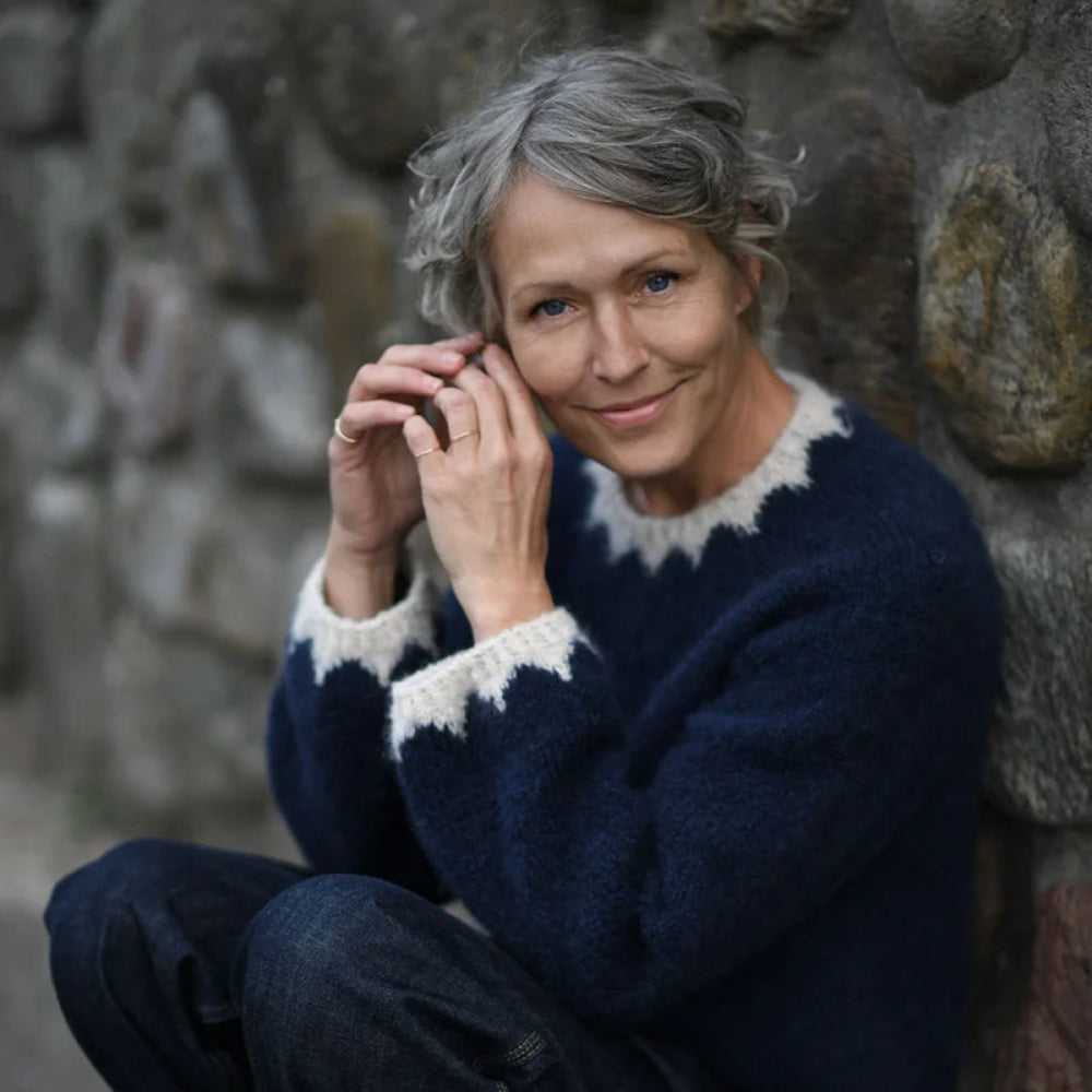 BELLA BLOUSE Anne Ventzel - Garnset (ohne Anleitung)