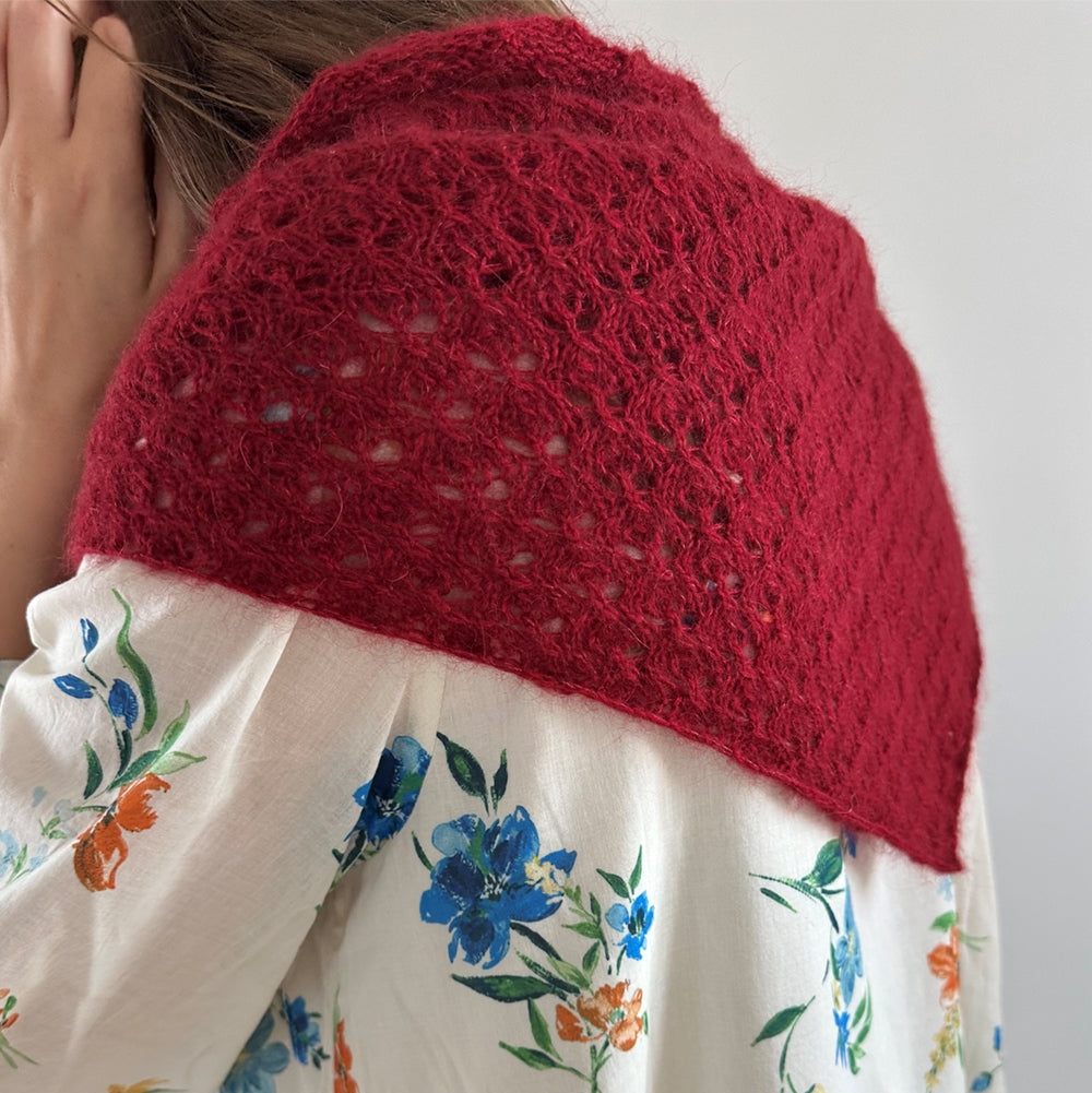 Bellis Scarf le knit – Garnset (ohne Anleitung) Kaschmir