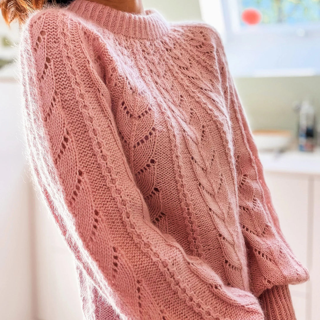 Bloomline Sweater Atelier Ajour - Strickset