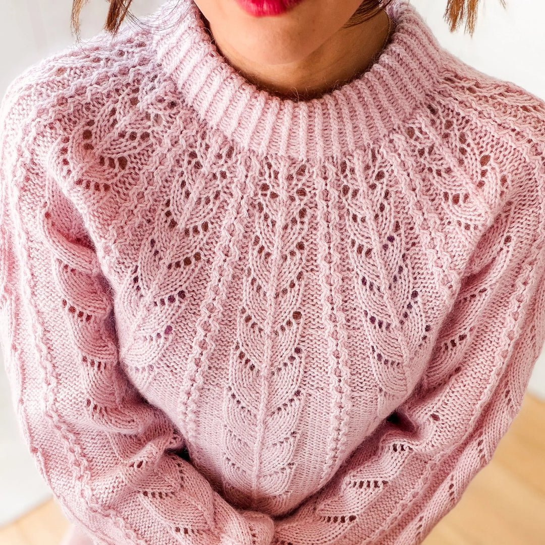 Bloomline Sweater Atelier Ajour - Strickset