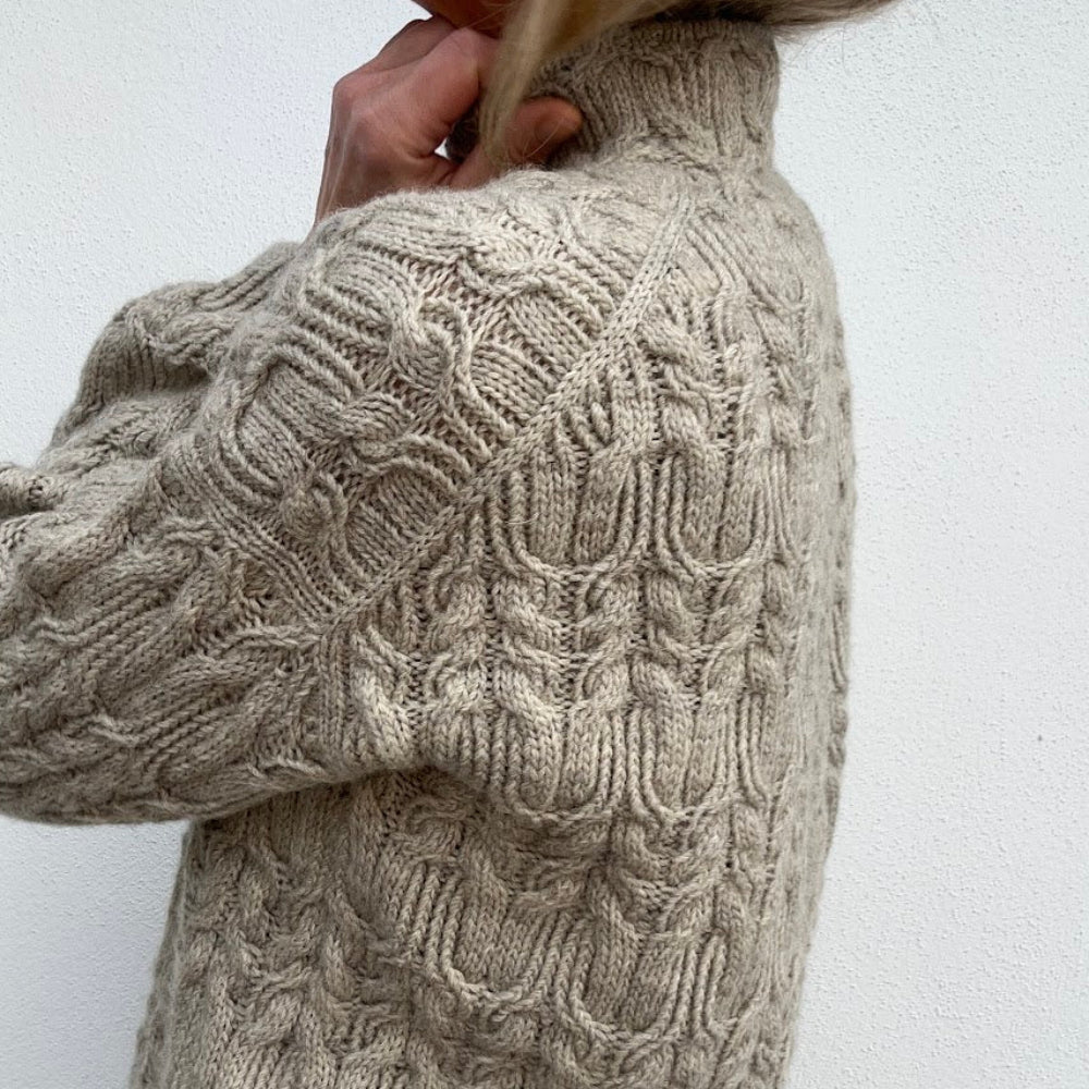 Bracken Sweater VesterbyCrea - Garnset (ohne Anleitung)