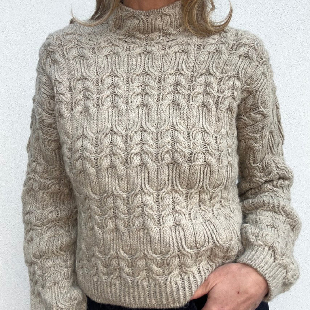 Bracken Sweater VesterbyCrea - Garnset (ohne Anleitung)