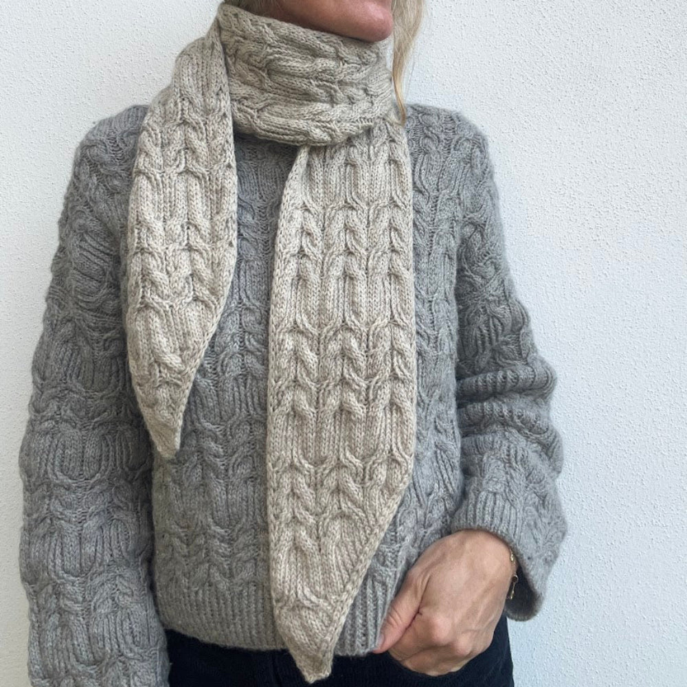 Bracken shawl VesterbyCrea - Garnset (ohne Anleitung)