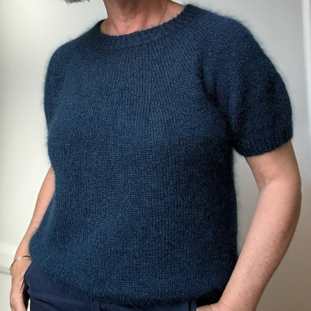 Cadiz Tee Lenes Knitwear - Garnset (ohne Anleitung) Mohair
