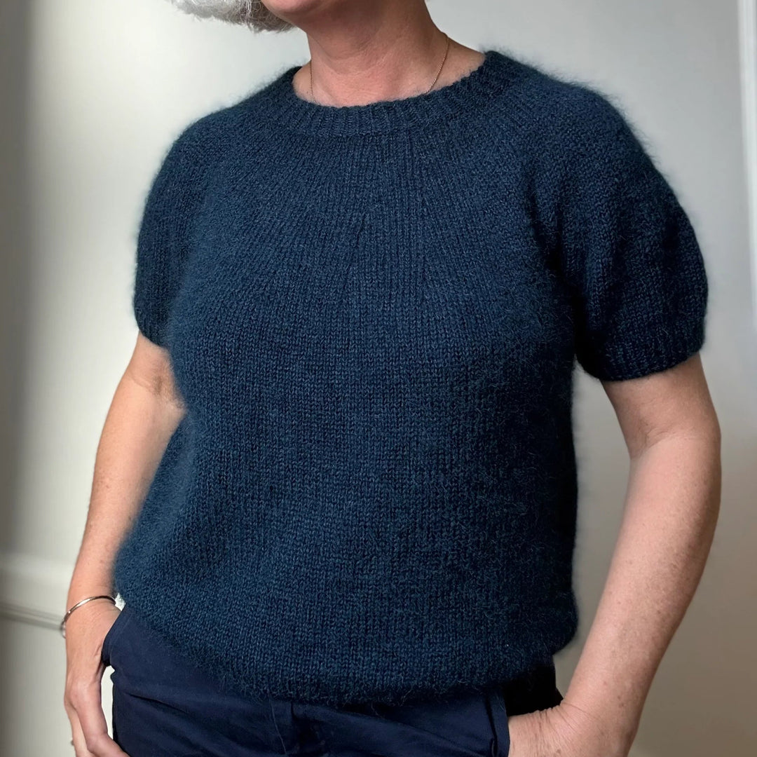 Cadiz Tee Lenes Knitwear - Garnset (ohne Anleitung) Mohair