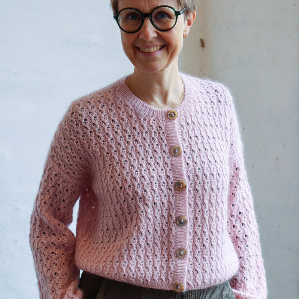 VesterbyCrea.No.41 Cardigan - Garnset (ohne Anleitung)