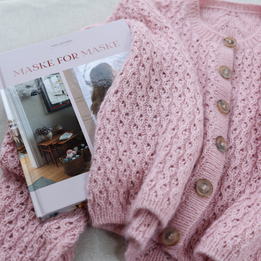 VesterbyCrea.No.41 Cardigan - Garnset (ohne Anleitung)