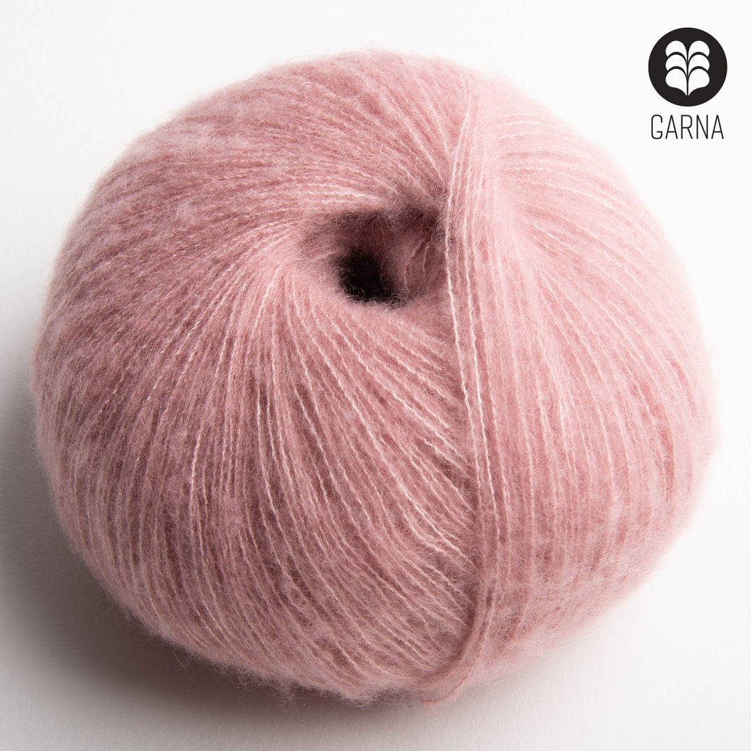 GARNA Cumulus Kaschmir-/Seidengarn: 328 Rosa
