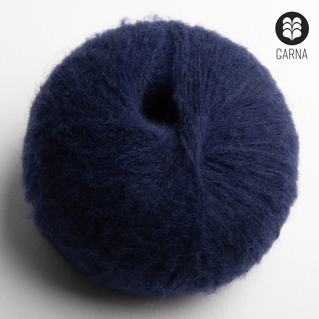 GARNA Cumulus Kaschmir-/Seidengarn: 781 Mørk navy