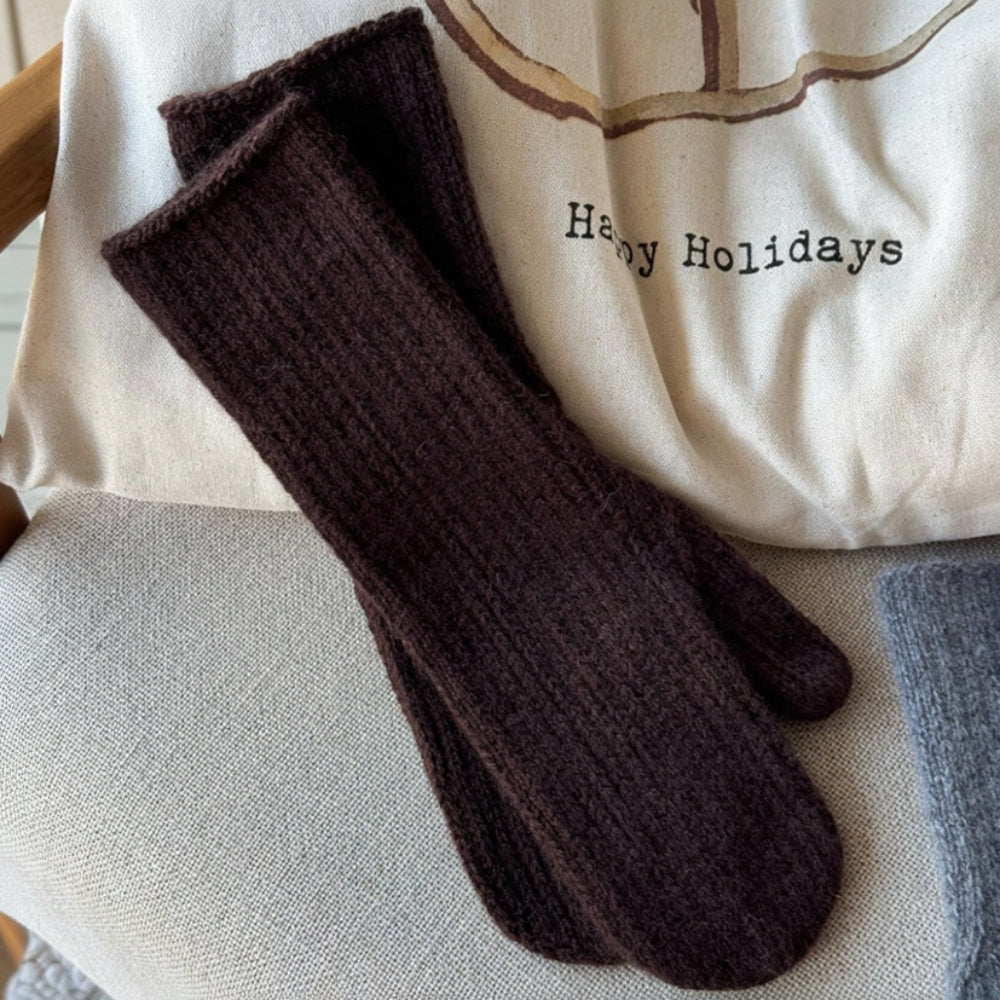 Chantal Mittens MORECA KNIT - Garnset (ohne Anleitung) Lammwolle