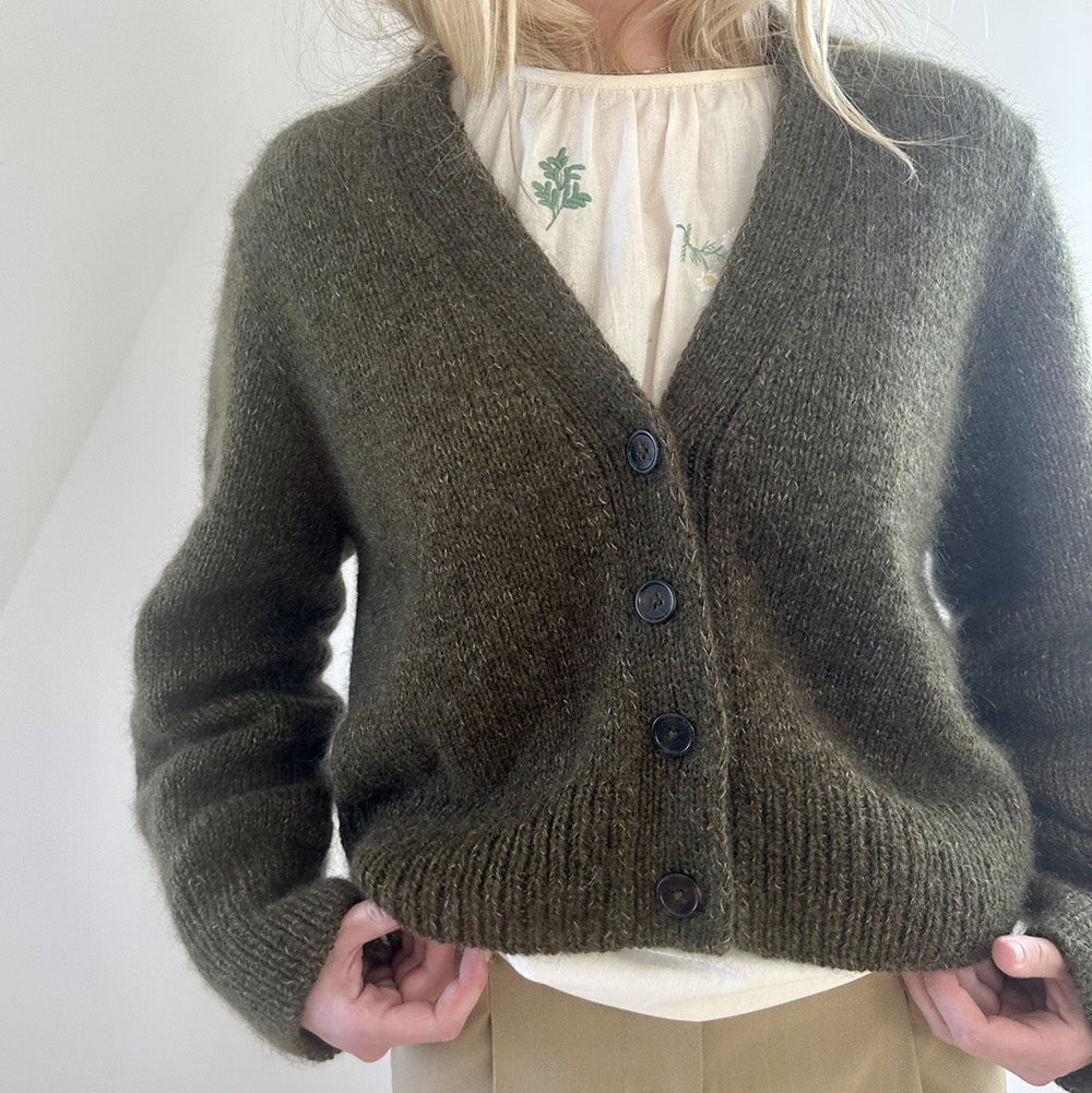 Chunky Mouliné Cardigan le knit - Garnpaket (ohne Muster)