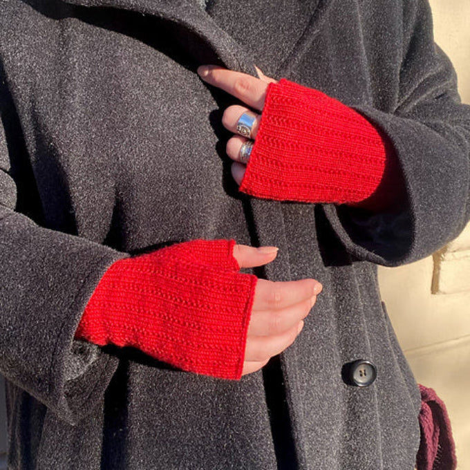 Clear.knits håndledsvarmere HolstKnit - Garnset (ohne Anleitung)