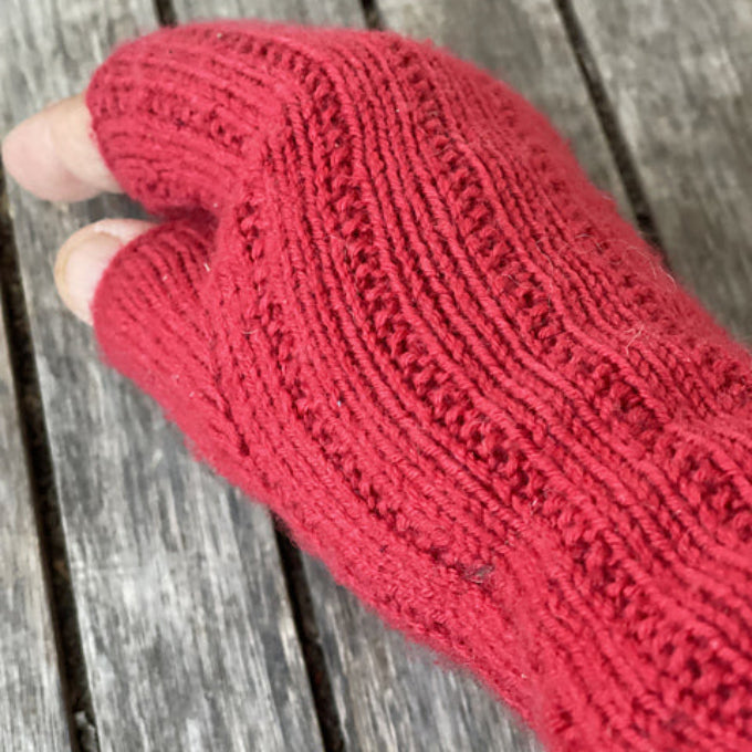 Clear.knits håndledsvarmere HolstKnit - Garnset (ohne Anleitung)