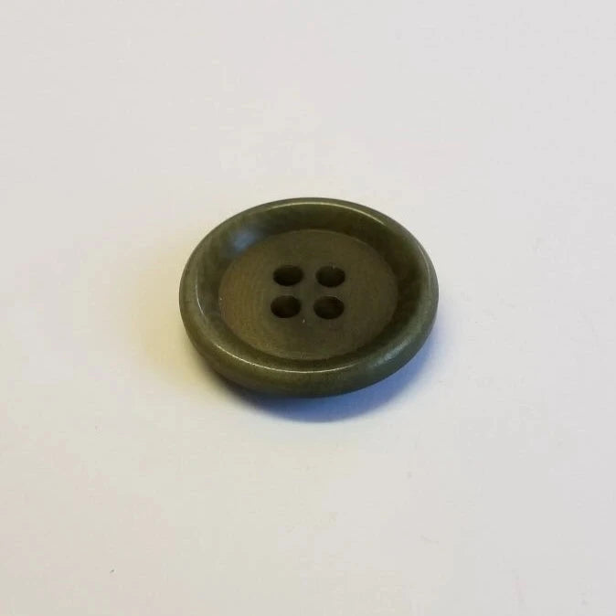 Corozoknopf 8 : Schwarz-Graublau - 20 mm