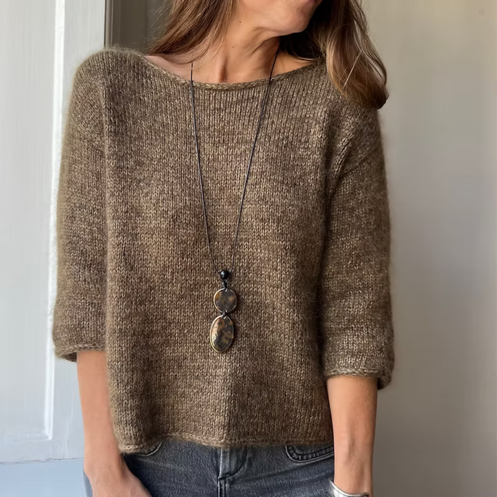 Crassus Blouse Refined Knitwear - Garnset (ohne Anleitung)