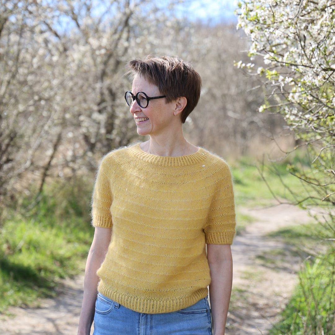Tide Tee Hanne Rimmen – Strickset