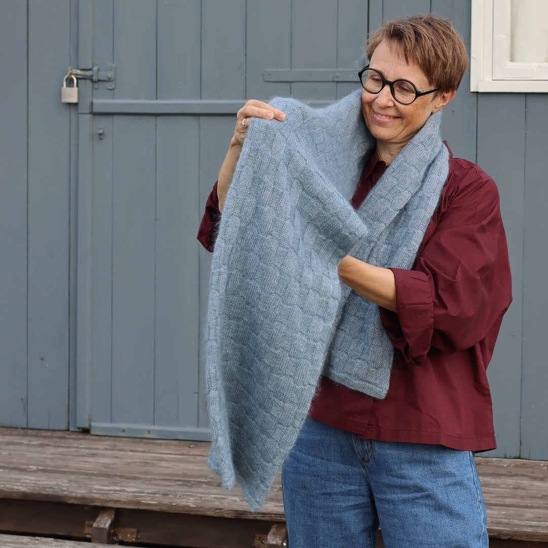 Adventskalender – Strickset mit 4 Geschenken (BRAID Schal)