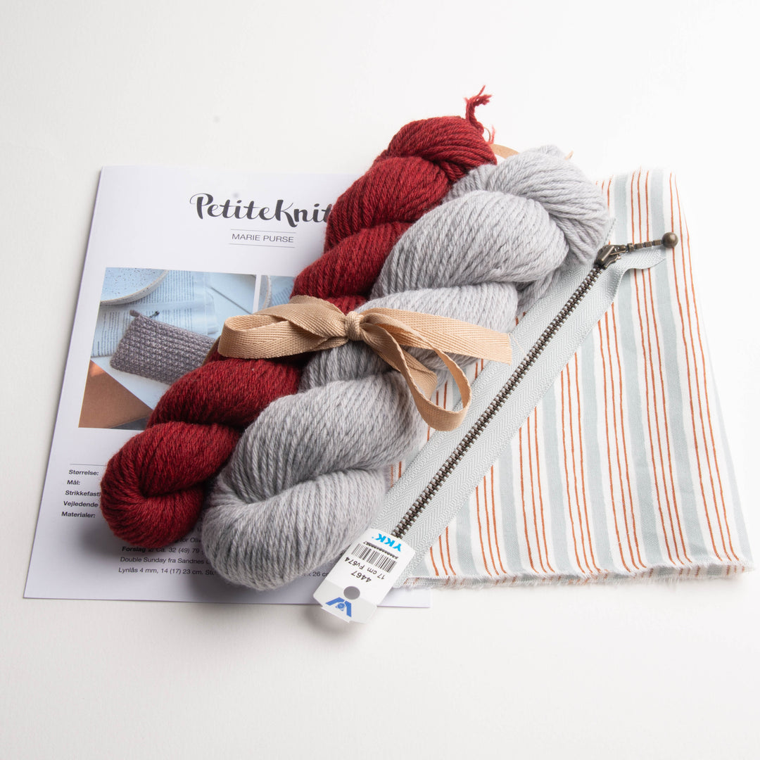 Marie Purse Petiteknit - Strickset mehrfarbig LIMITED EDITION - 11