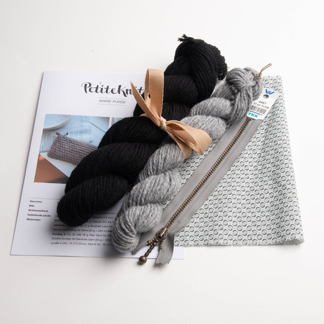 Marie Purse Petiteknit - Strickset mehrfarbig LIMITED EDITION - 15