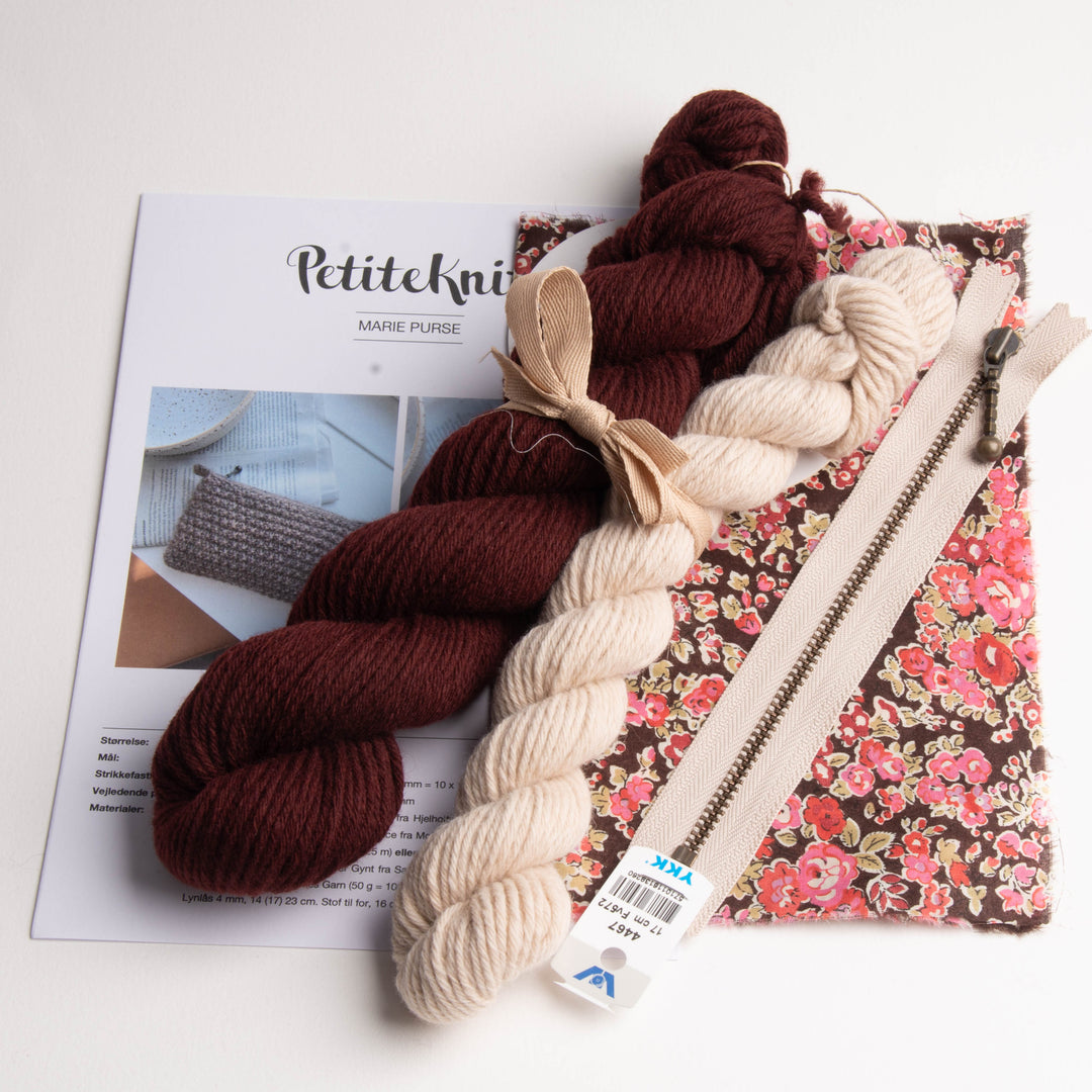 Marie Purse Petiteknit - Strickset mehrfarbig LIMITED EDITION - 1